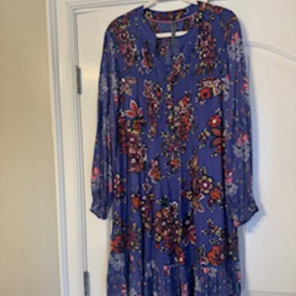 Anthropologie Diana Pintucked Dress